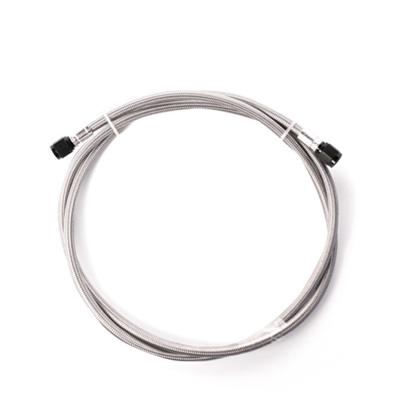 Snow Performance 2ft Stainless Steel Braided Line (Black) w/ 4AN Fittings SNO-801-BRD