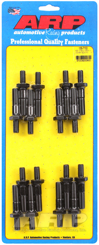 ARP BB Chevy Mark V 7/16in-20 x 3/8in-16 Rocker Arm Stud Kit 135-7102