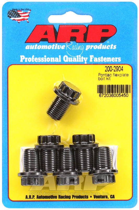 ARP Pontiac 350/455 1/2in x 20 - .675in Length Pro Series Flywheel Bolt Kit 200-2904
