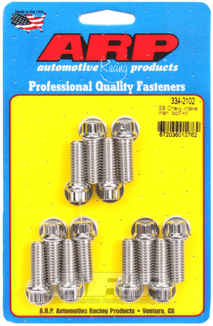 ARP SB Chevy Intake Manifold Bolt Kit 334-2102