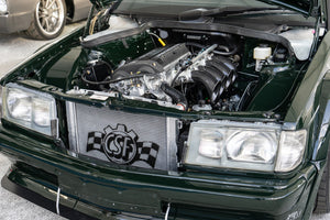 CSF 84-88 Mercedes-Benz W201 190E 2.3L - 16 with A/C High Performance Aluminum Radiator 7220