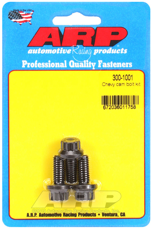 ARP Chevy SB/BB 265-454 7/16in Cam Bolt Kit 300-1001