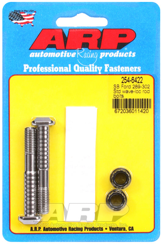 ARP SB Ford 289-302 standard wave-loc rod bolts 254-6422
