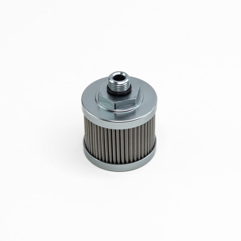 DeatschWerks Stainless Steel 6AN 100 Micron Universal Fuel Pump Pre-Filter 8-01-06100