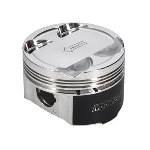Manley 93-98 Toyota Supra Turbo (2JZGTE) 86.5mm +.5mm Oversized Bore 8.5:1 Dish Piston Set with Ring 609005C-6