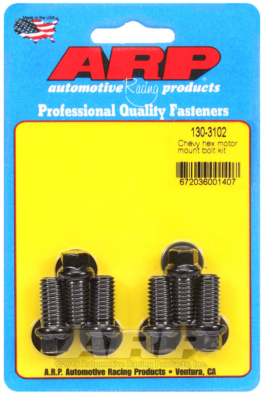 ARP Chevy Hex Motor Mount Bolt Kit 130-3102