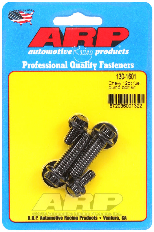 ARP Chevy 12pt Fuel Pump Bolt Kit 130-1601