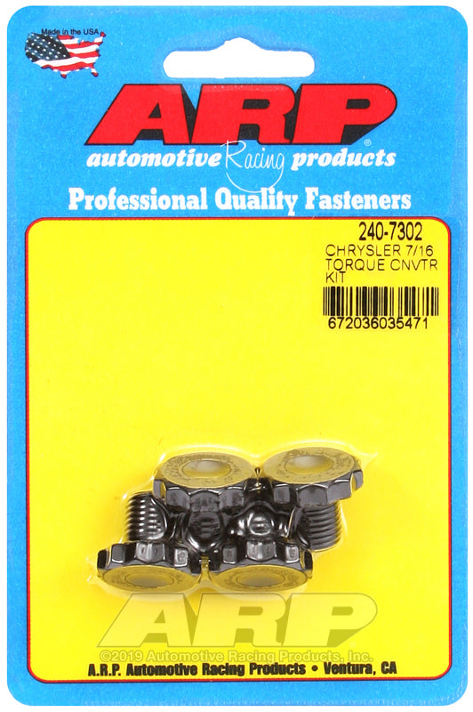 ARP Chrysler Torqueflite 727 / 904 w/ Aftermarket Converter Torque Converter Bolt Kit 240-7302