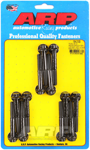 ARP Ford 351W w/ Edelbrock RPM Air Gap 12pt Intake Manifold Bolt Kit 154-2105