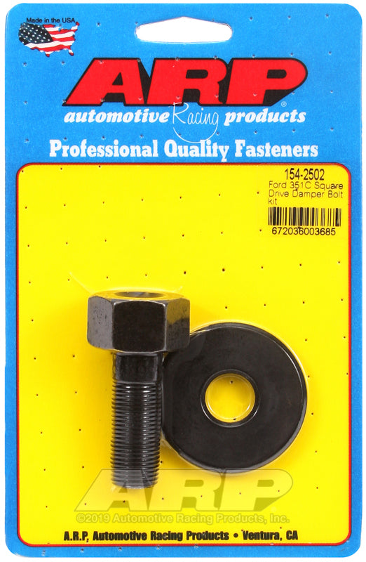 ARP Ford 351C square drive balancer bolt kit 154-2502