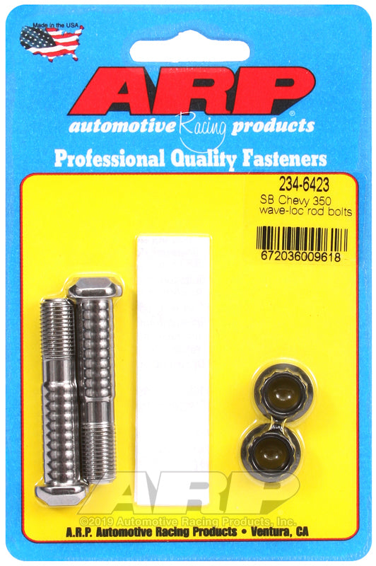 ARP SB Chevy 350 wave-loc rod bolts 234-6423