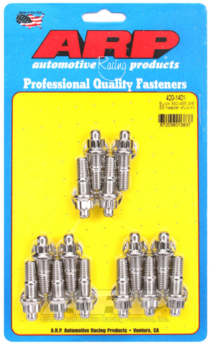 ARP Buick 350-455 3/8in SS header stud kit 420-1401