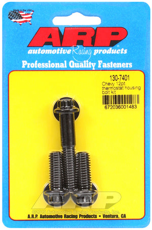 ARP Chevy 12pt Thermostat Housing Bolt Kit 130-7401