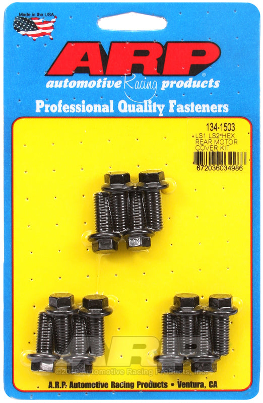 ARP LS1/LS2 Hex Rear Motor Cover Bolt Kit 134-1503
