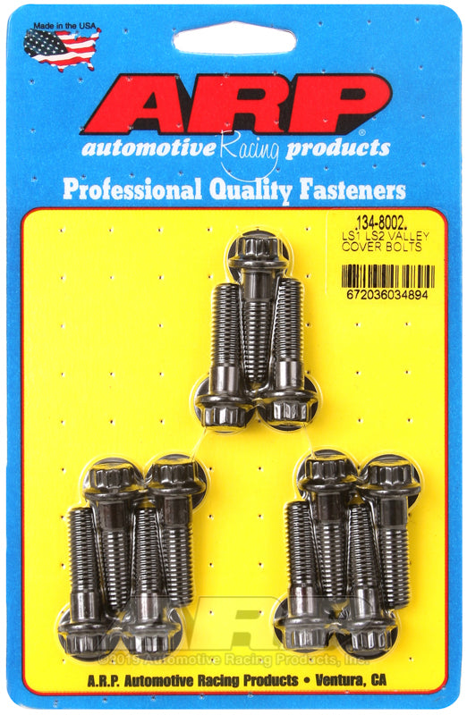 ARP LS1 LS2 12pt valley Cover Bolt Kit 134-8002