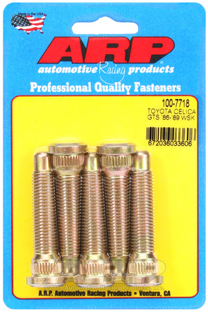ARP 86-89 Toyota Celica GTS Front Wheel Stud Kit 100-7718
