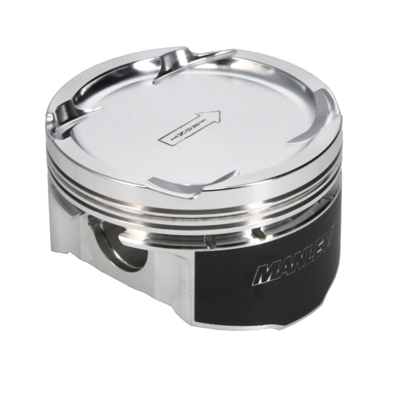 Manley 08+ Mitsubishi Evo X (4B11T) 86mm STD Bore 9.0:1 Dish Piston Set with Rings 614000C-4