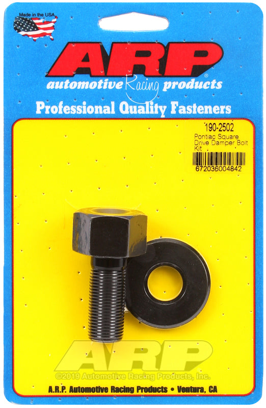 ARP Pontiac square drive balancer bolt kit 190-2502