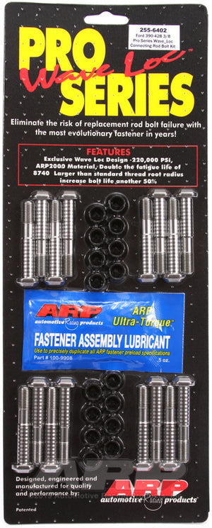 ARP BB Ford 390-428 wave-loc rod bolt kit 255-6402