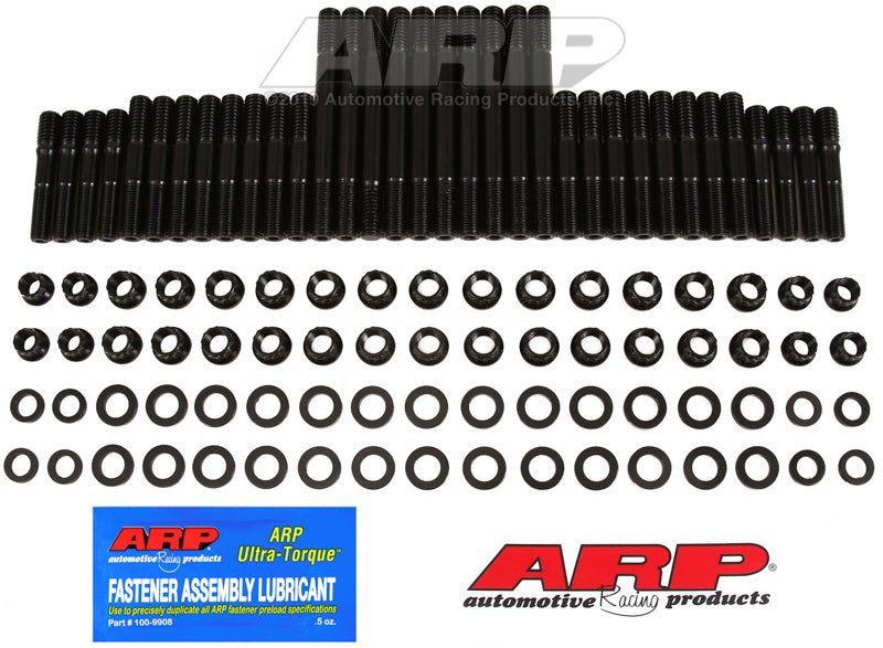 ARP SB Chevy aluminum Bowtie splayed head stud kit 234-4213