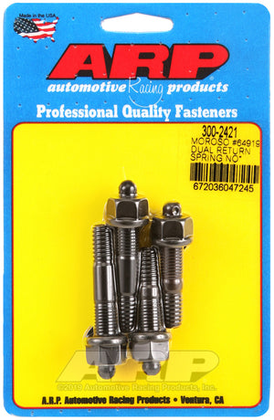 ARP Moroso 64919 dual return spring no spacer plate pro series carb stud kit 300-2421