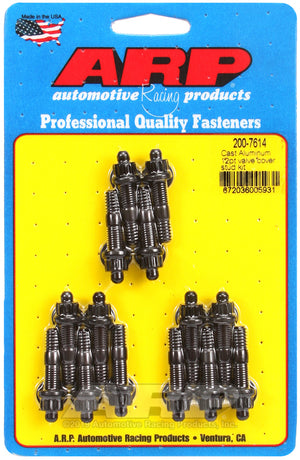 ARP Cast Aluminum 12pt Valve Cover Stud Kit 200-7614