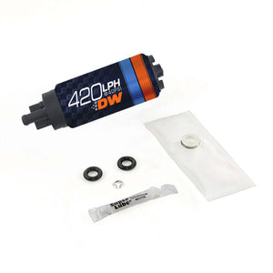 Deatschwerks DW420 Series 420lph In-Tank Fuel Pump w/ Install Kit For Civic (Excludes Si) 06-11 9-421S-1007