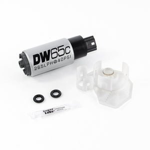 DeatschWerks 265 LPH Compact In-Tank Fuel Pump w/ Set Up Kit 08-15 Mitsu EVO X, 06-13 MazdaSpeed 3/6