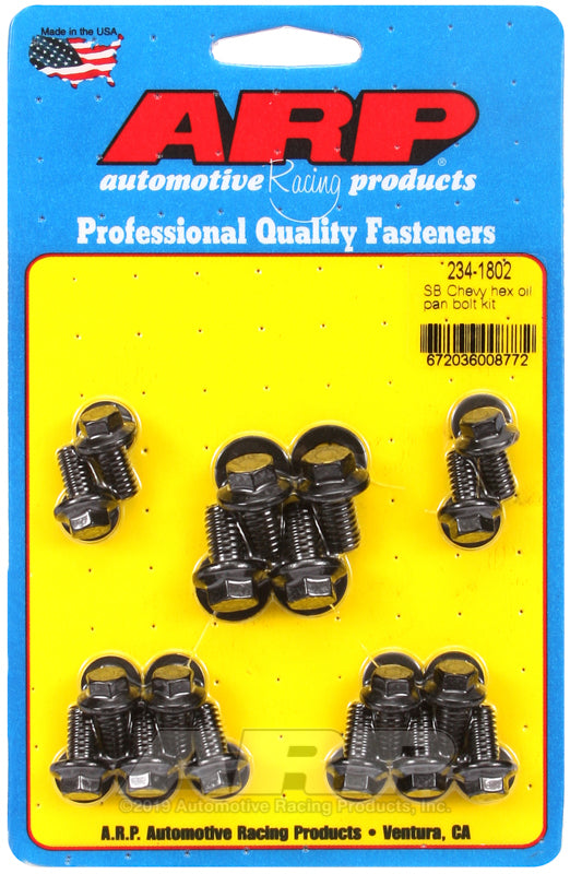 ARP SB Chevy 265-400 Oil Pan Hex Bolt Kit 234-1802