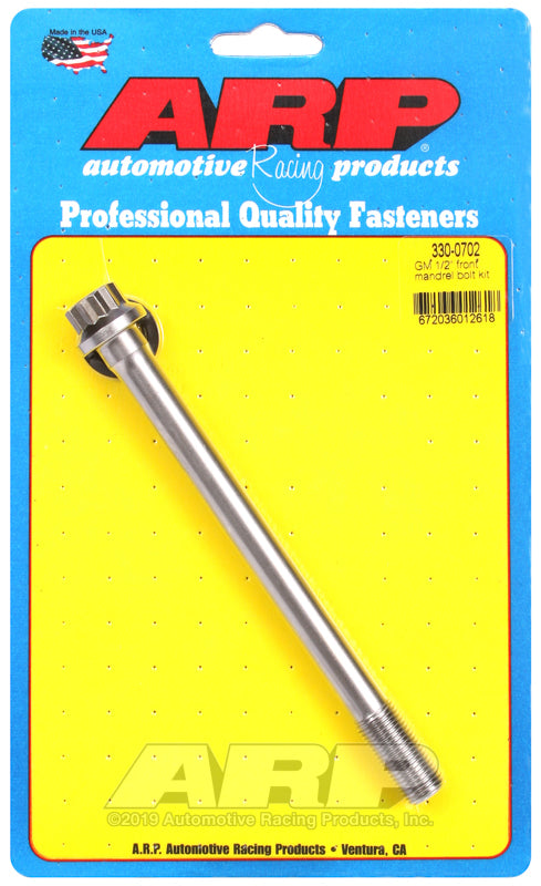ARP GM 1/2 Front Mandrel Bolt Kit 330-0702