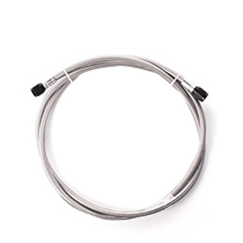 Snow Performance 2ft Stainless Steel Braided Line (Black) w/ 4AN Fittings SNO-801-BRD
