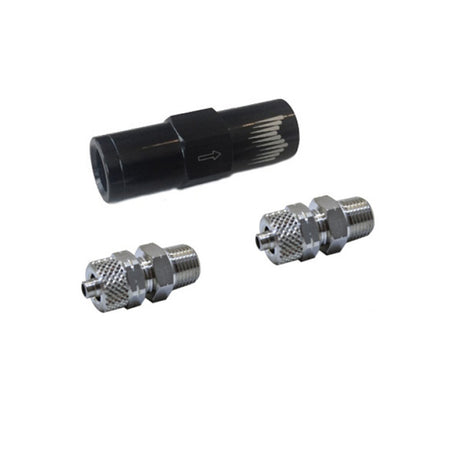 Snow Performance High Flow Water Check Valve Quick-Connect Fittings (For 1/4in. Tubing)