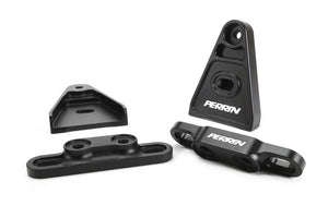 PERRIN 15+ Subaru WRX/STI High-Lift Hood Brackets (Black)