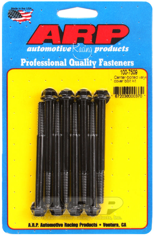 ARP Center-Bolted Hex Valve Cover Bolt Kit 100-7509