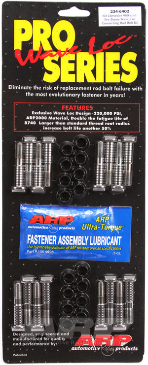 ARP SB Chevy 400 wave-loc rod bolt kit 234-6402