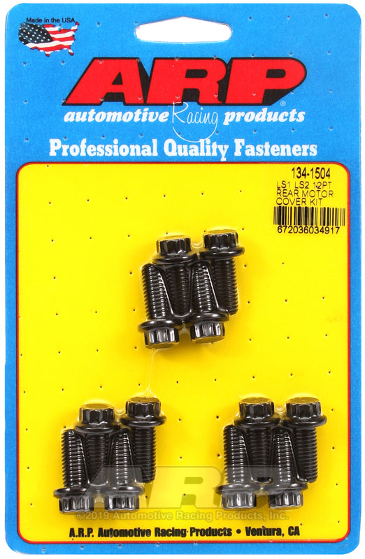 ARP LS1/LS2 12 Pt Rear Motor Cover Bolt Kit 134-1504