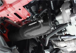 Perrin 2015+ Subaru WRX Black 3in Turbo Inlet Hose w/ Nozzle