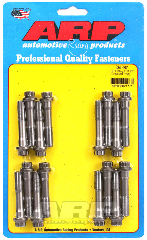 ARP Chevy Small Block SLI Cracked Rod Rod Bolt Kit 234-6301
