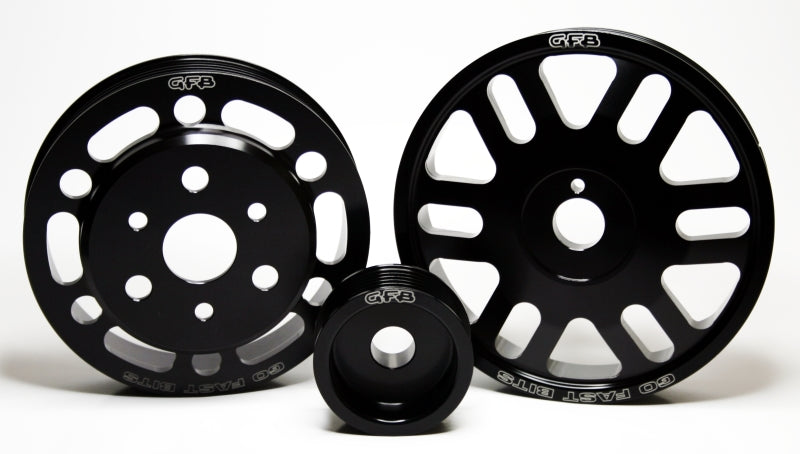 GFB 13 Subaru BRZ / 13 Scion FR-S 3 Pc L/W Pulley Kit (Includes Crank/Alternator/Water Pump Pulleys) 2016