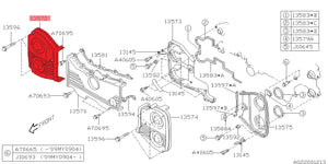 Zahnriemenabdeckung Vorne Rechts 02-07 WRX/STI - 13572AA092