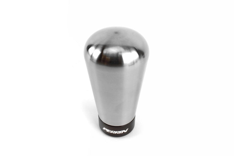 Perrin 15-21 Subaru WRX / 2022 BRZ/GR86 6-Speed Brushed 1.80in Stainless Shift Knob Tapered