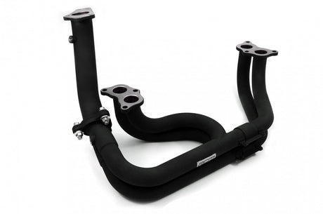 RCM Black Ceramic Coated Equal Length Stainless Steel Exhaust Manifold