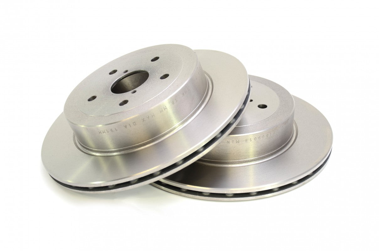 RCM Budget Brembo Rear Brake Disc Pair 2006 + STi