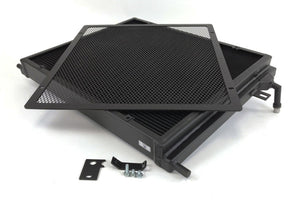 CSF 2014+ BMW M3/M4 (F8X) Front Mount Heat Exchanger with Rock Guard - Black 8075V