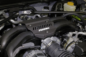 Perrin 2022+ Subaru BRZ / Toyota GR86 Engine Cover - Black Wrinkle