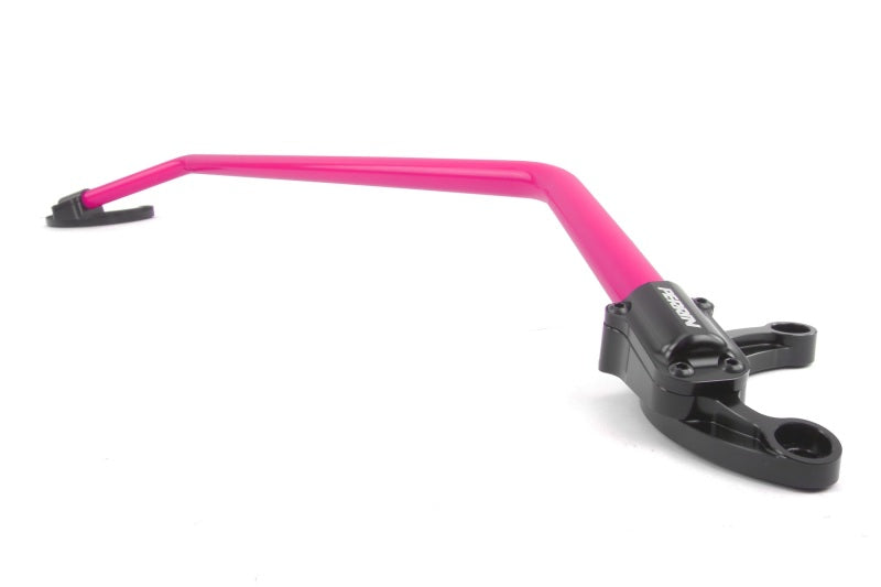 Perrin 2008+ WRX/STI Front Strut Brace - Hyper Pink PSP-SUS-056HP