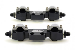 RCM Side Feed Parallel Billet Fuel Rail Pair V3 - V4