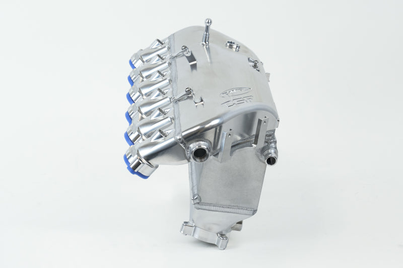 CSF BMW M2/M3/M4 S58 Comp &amp; Non-Comp (G8X) Charge-Air Cooler Manifold - Thermal Dispersion Black 8233B