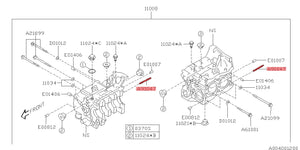 Stehbolzen Motorblock zu Getriebe - 800910470