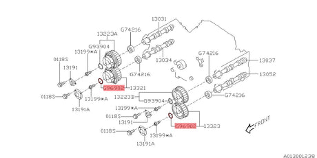 AVCS Auslass O-Ring - 806969020